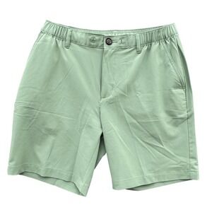 Chubbies Everywear Performance Shorts Men M Green 8" Stretch Elastic Drawstring